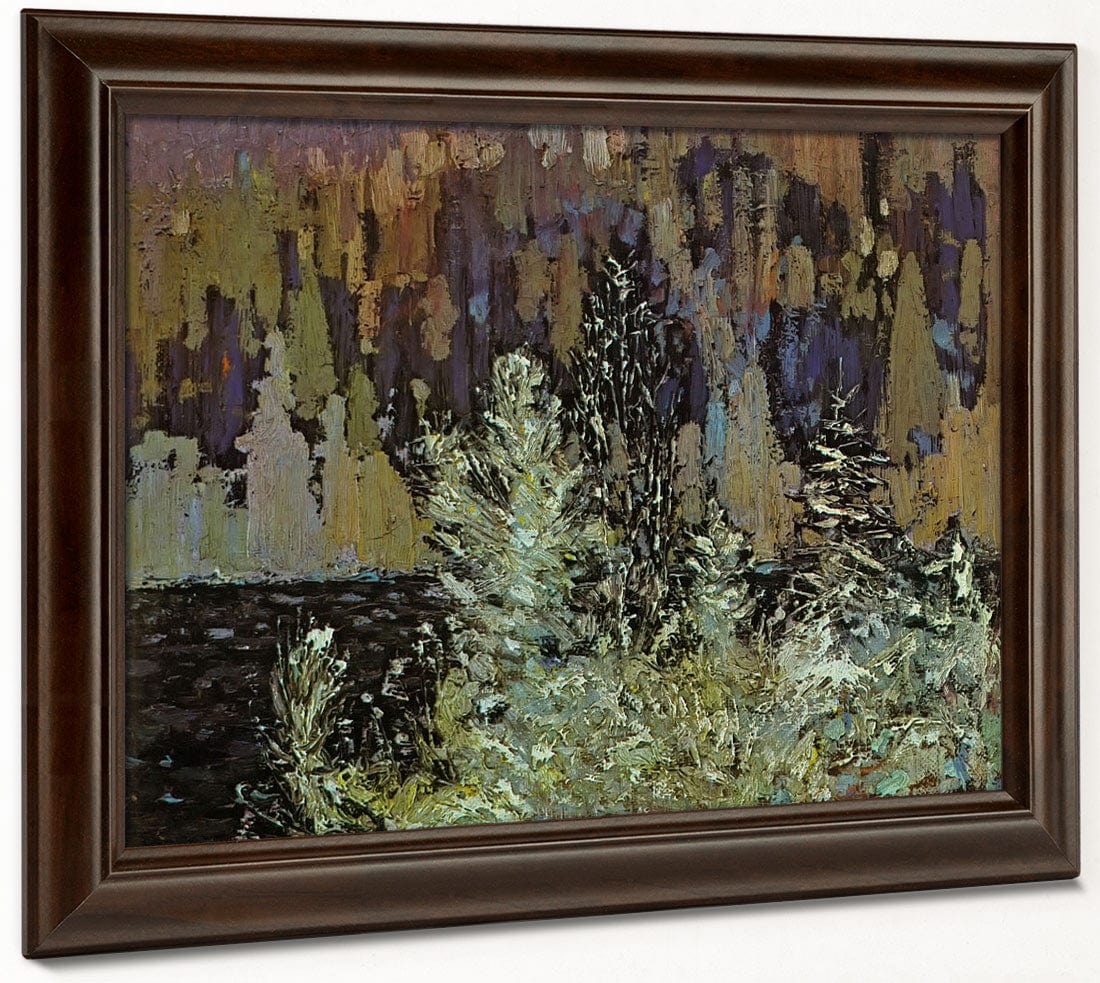 Frost Laden Cedars Big Cauchon Lake By Tom Thomson - Image 6