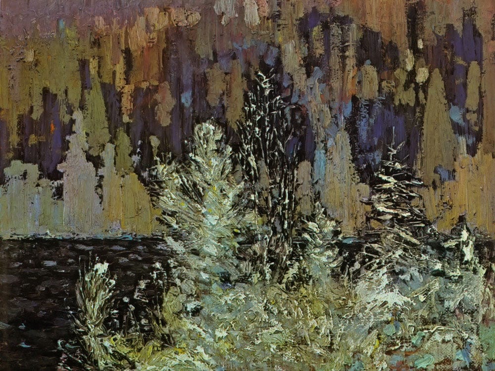 Frost Laden Cedars Big Cauchon Lake By Tom Thomson - Image 7