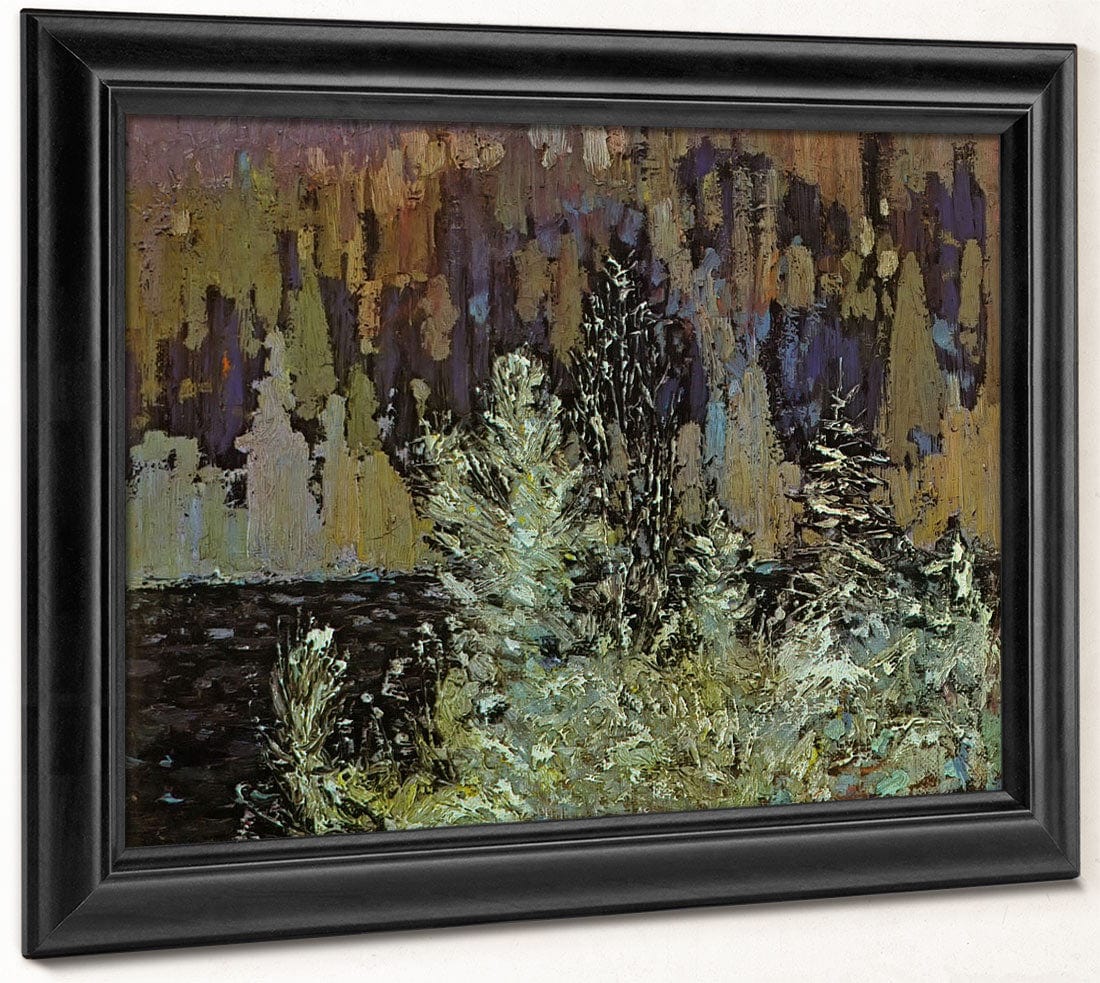Frost Laden Cedars Big Cauchon Lake By Tom Thomson - Image 8