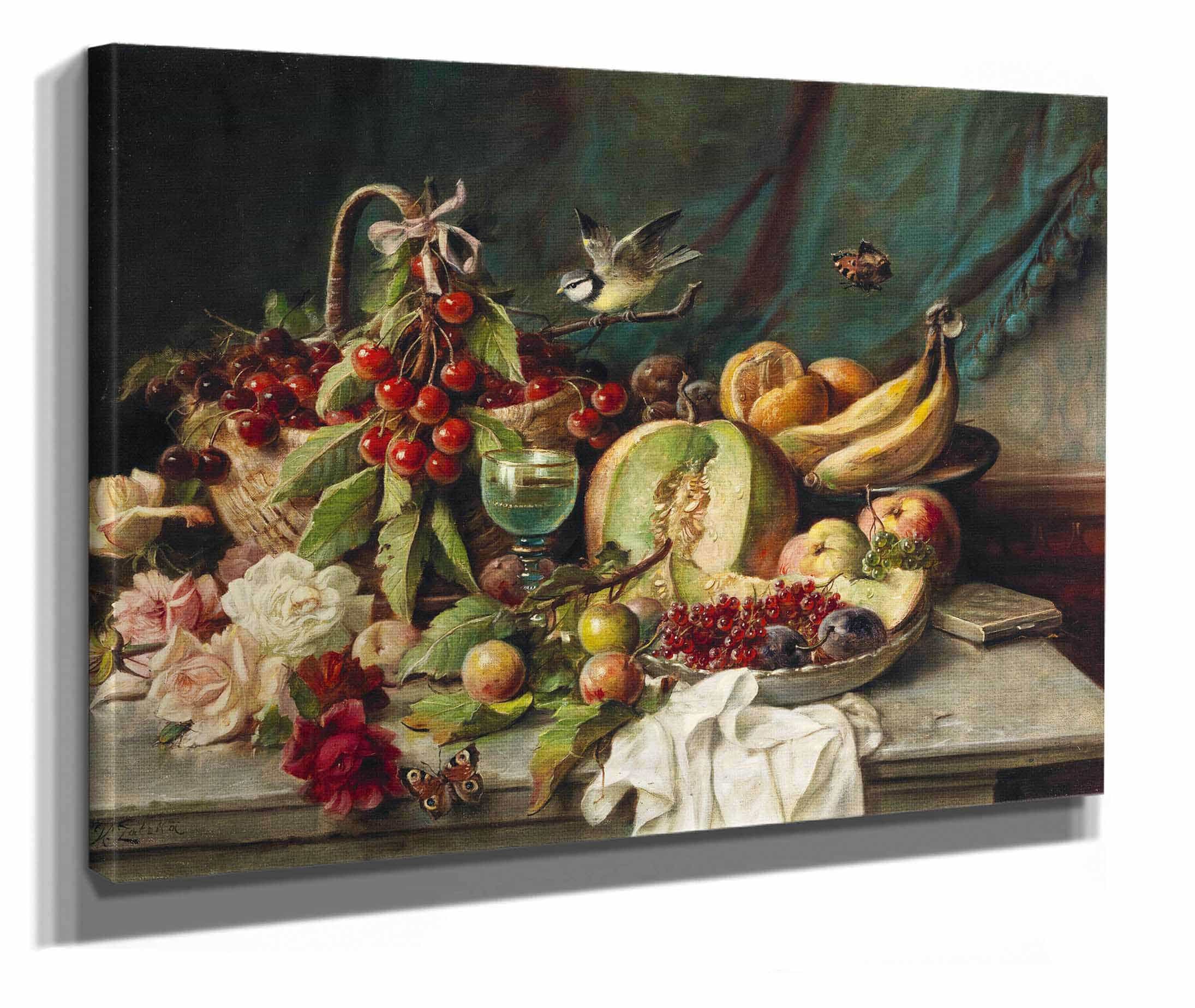 Fruchtestillleben by Hans Zatzka - Image 2