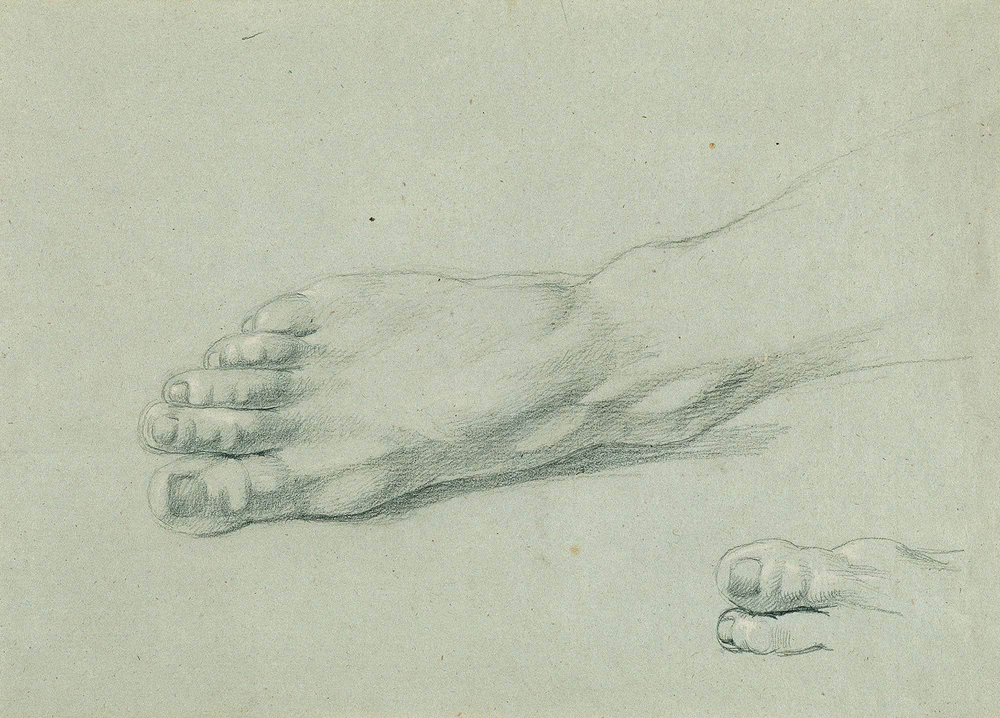 Fubstudie Zu Arindal Und Daura by Johann Peter Krafft - Image 5