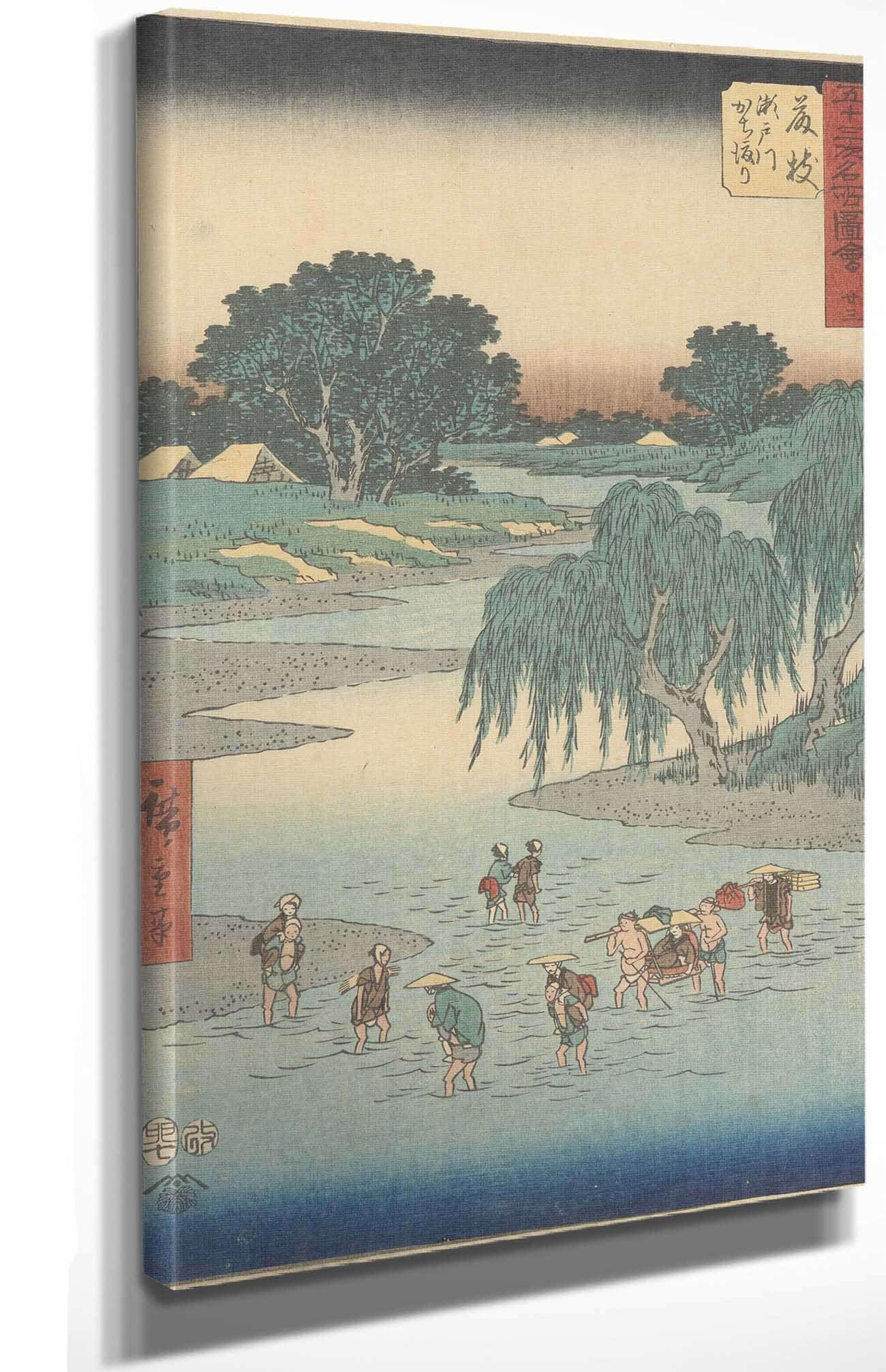 Fujieda by Ando Hiroshige - Image 4