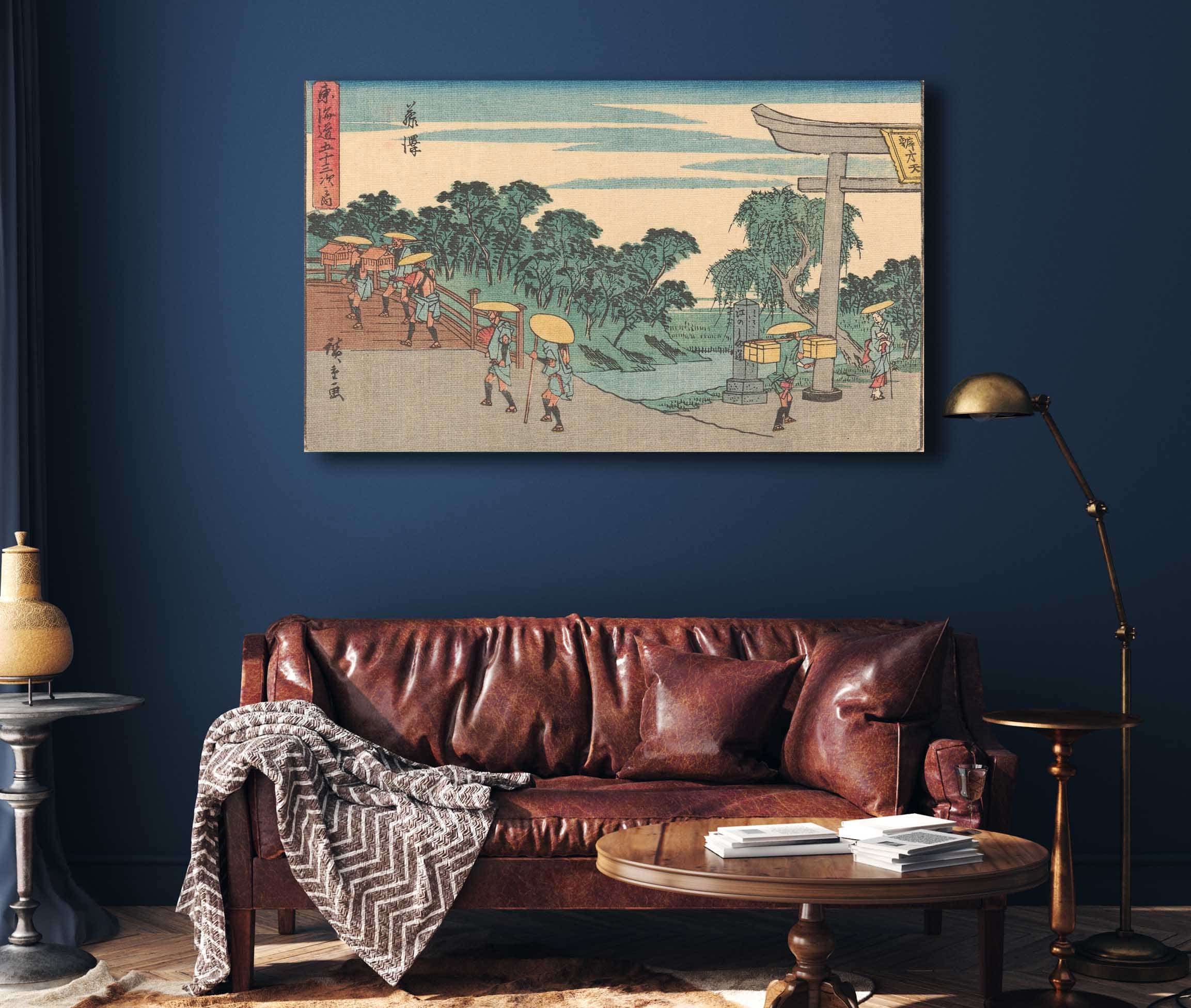 Fujisawa by Ando Hiroshige - Image 8