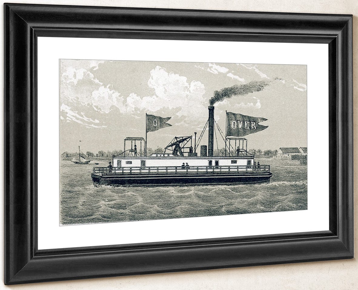Fulton Ferry Boat Over By George Hayward - Image 4