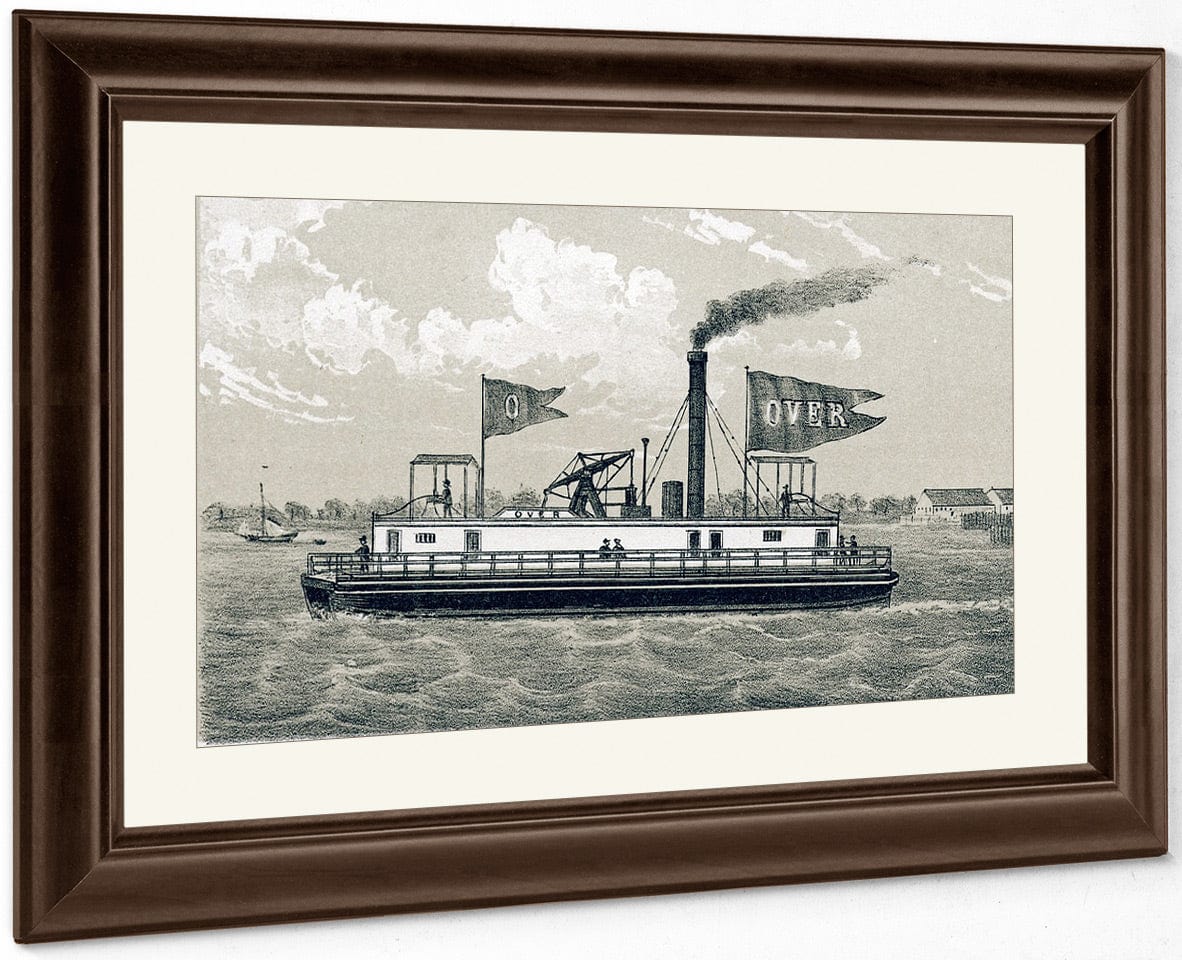 Fulton Ferry Boat Over By George Hayward - Image 5