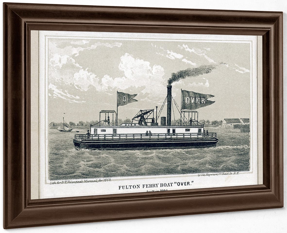Fulton Ferry Boat Over By George Hayward - Image 6