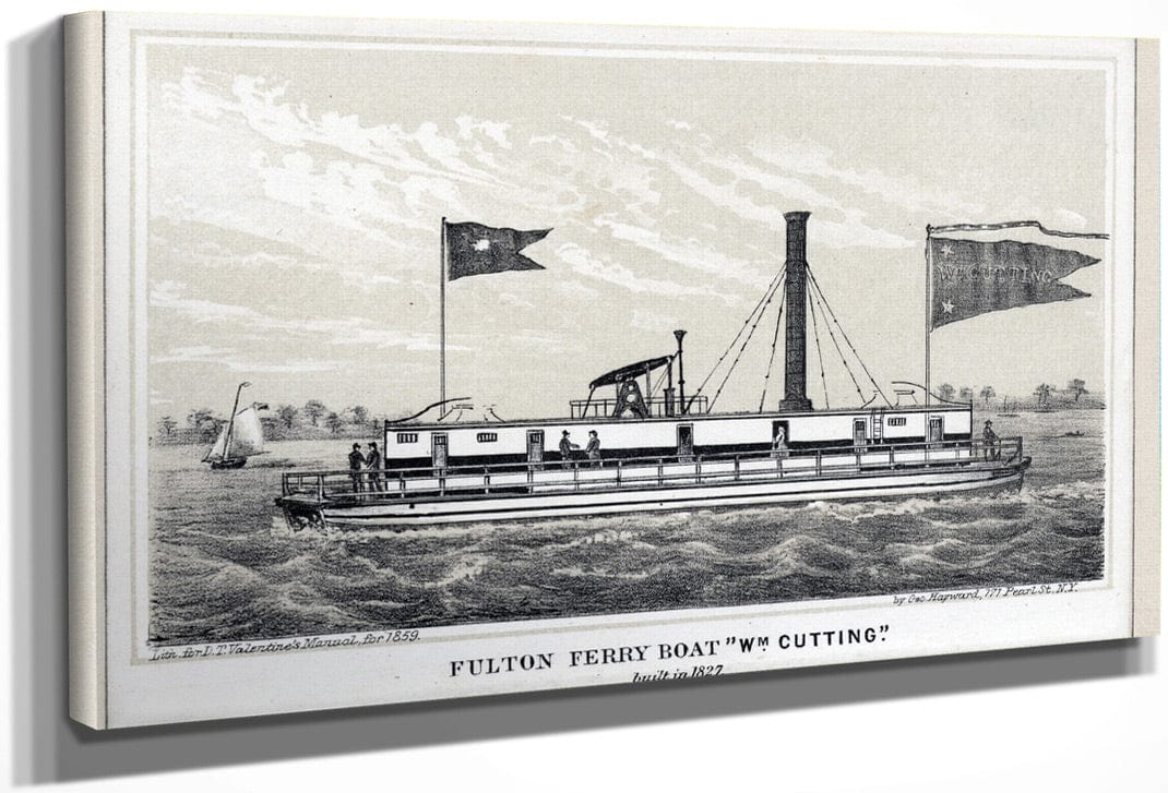 Fulton Ferry Boat Wm. Cutting By George Hayward