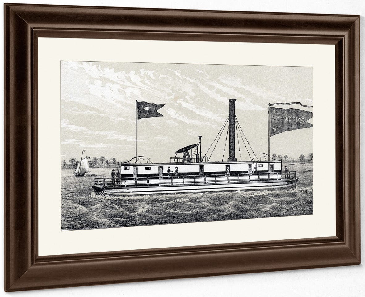 Fulton Ferry Boat Wm. Cutting By George Hayward - Image 5