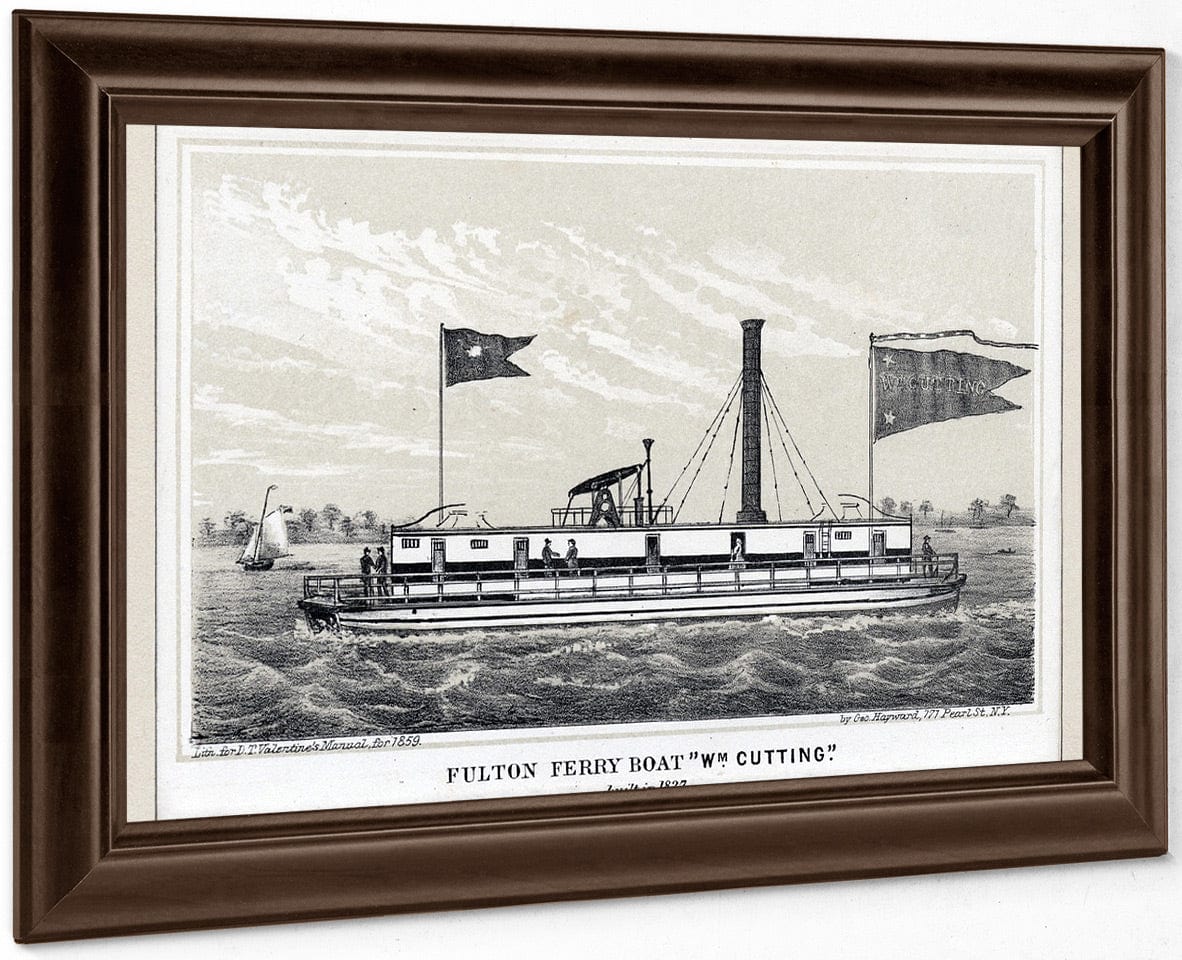 Fulton Ferry Boat Wm. Cutting By George Hayward - Image 6