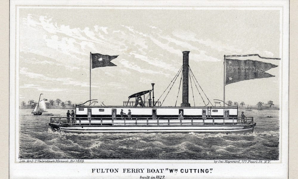 Fulton Ferry Boat Wm. Cutting By George Hayward - Image 7