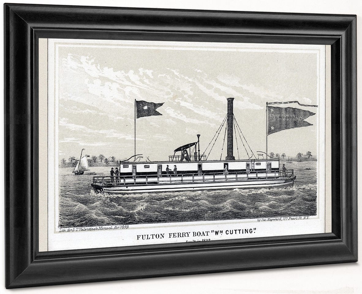 Fulton Ferry Boat Wm. Cutting By George Hayward - Image 8
