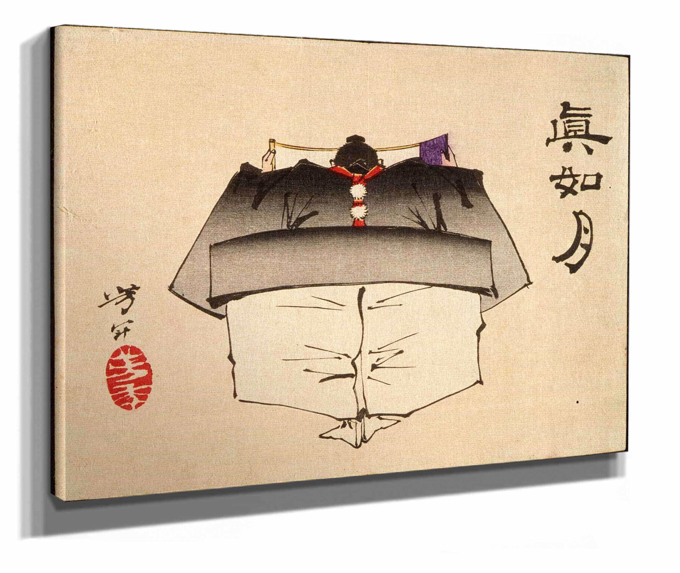 Fuwa Banzaemon In A Tanzen Costume by Tsukioka Yoshitoshi - Image 2