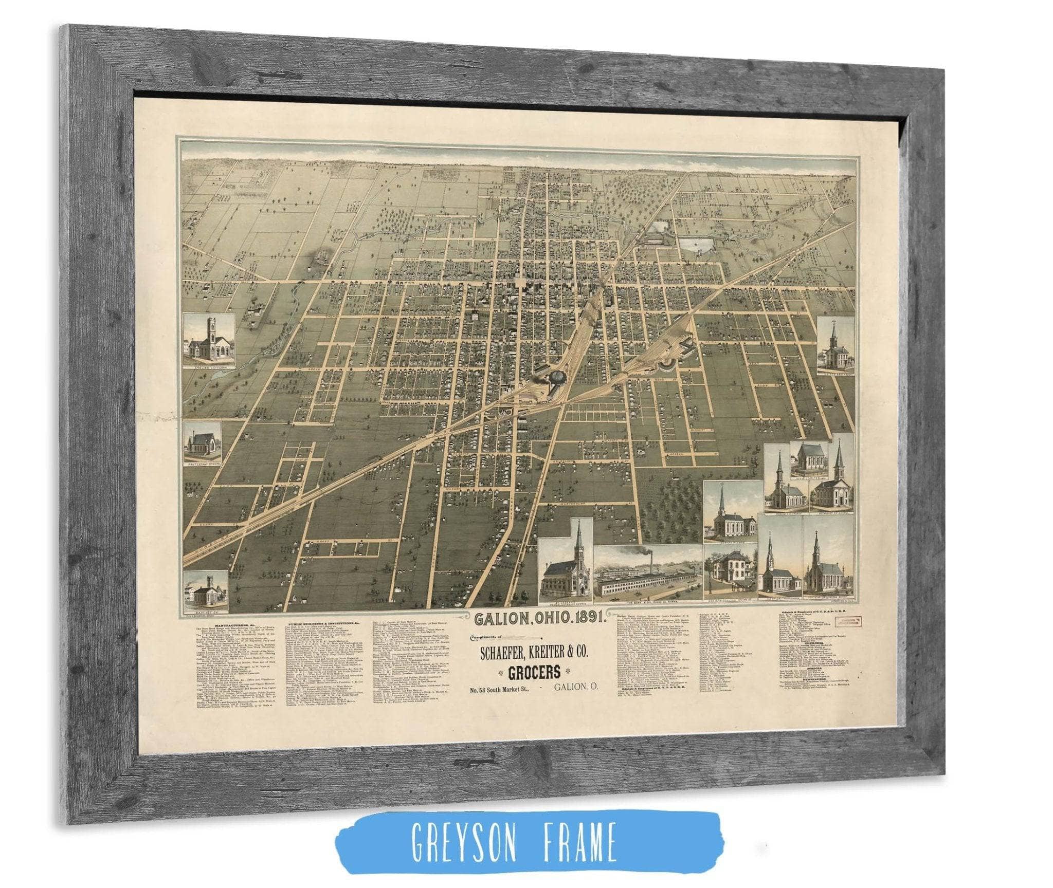Galion Ohio 1891 State of Ohio - Image 6