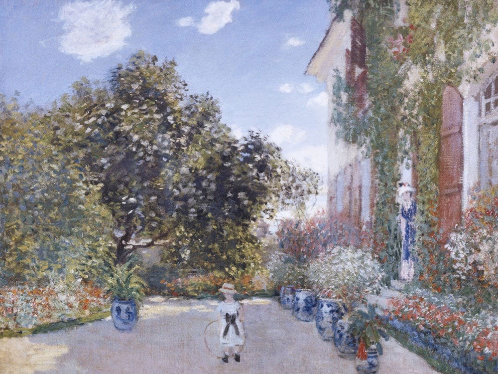 Garden Of The Artist At Argenteuil By Claude Monet - Image 7