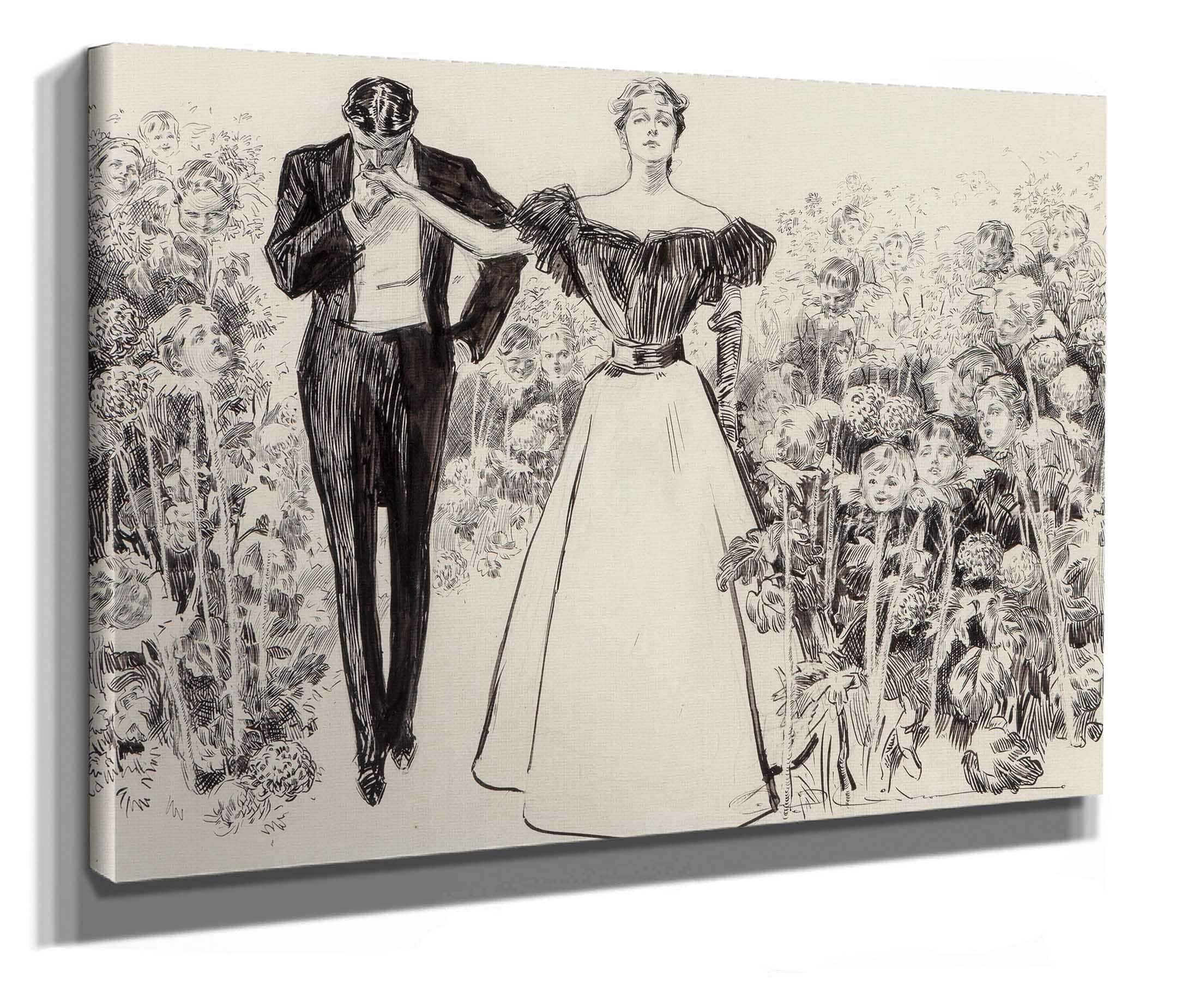 Garden Of Youth by Charles Dana Gibson - Image 2