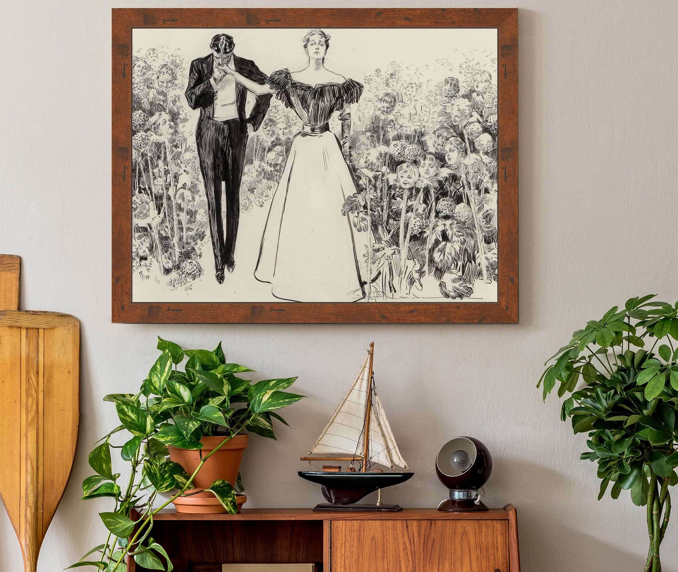 Garden Of Youth by Charles Dana Gibson - Image 3