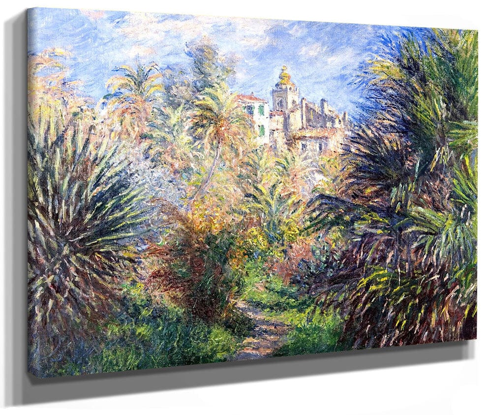 Gardens Of The Villa Moreno, Bordighera By Claude Monet