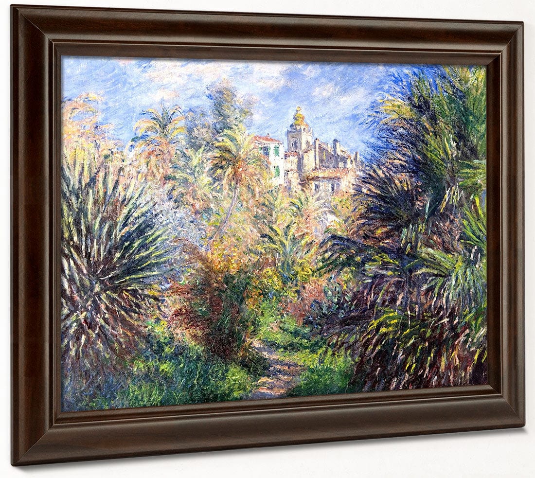 Gardens Of The Villa Moreno, Bordighera By Claude Monet - Image 4