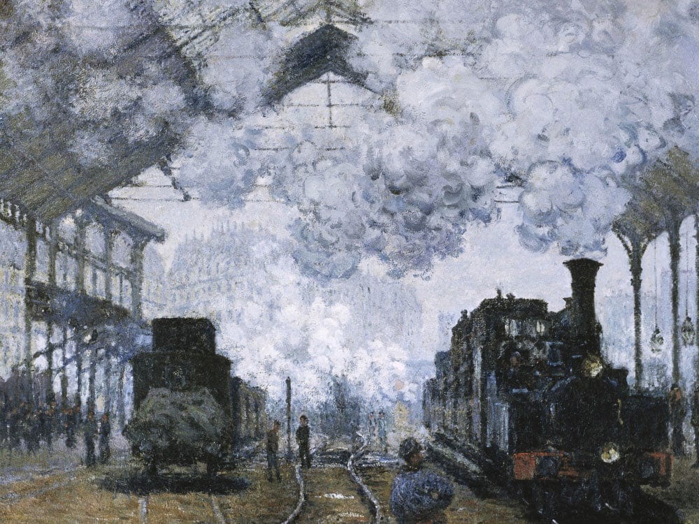 Gare Saint Lazare By Claude Monet - Image 7