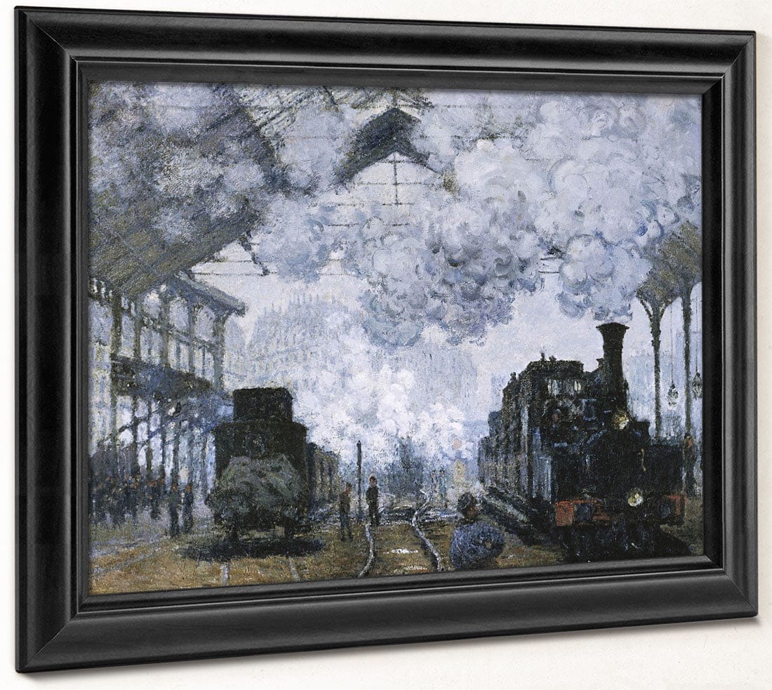 Gare Saint Lazare By Claude Monet - Image 8
