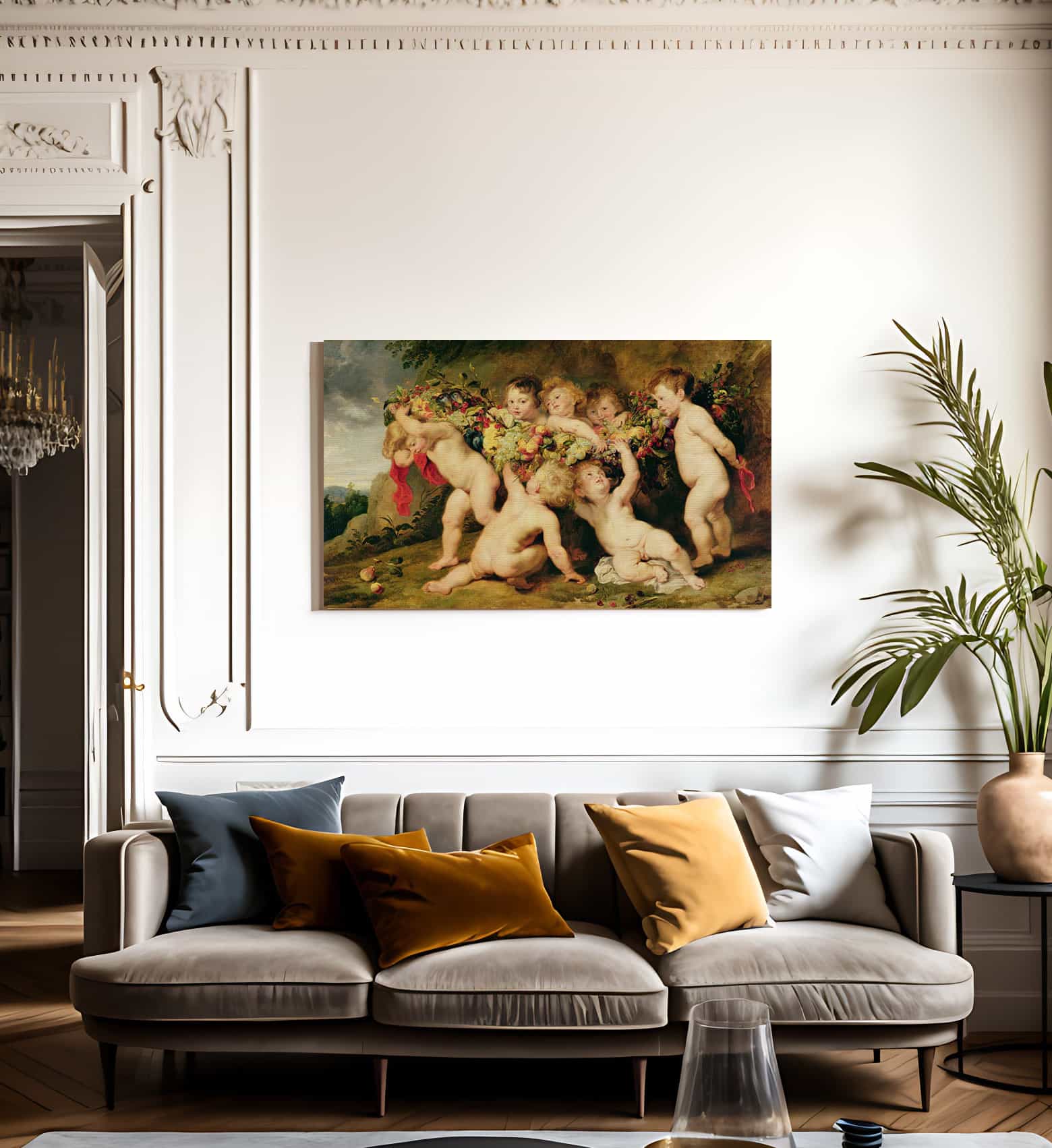 Garland Of Fruit By Peter Paul Rubens - Image 3