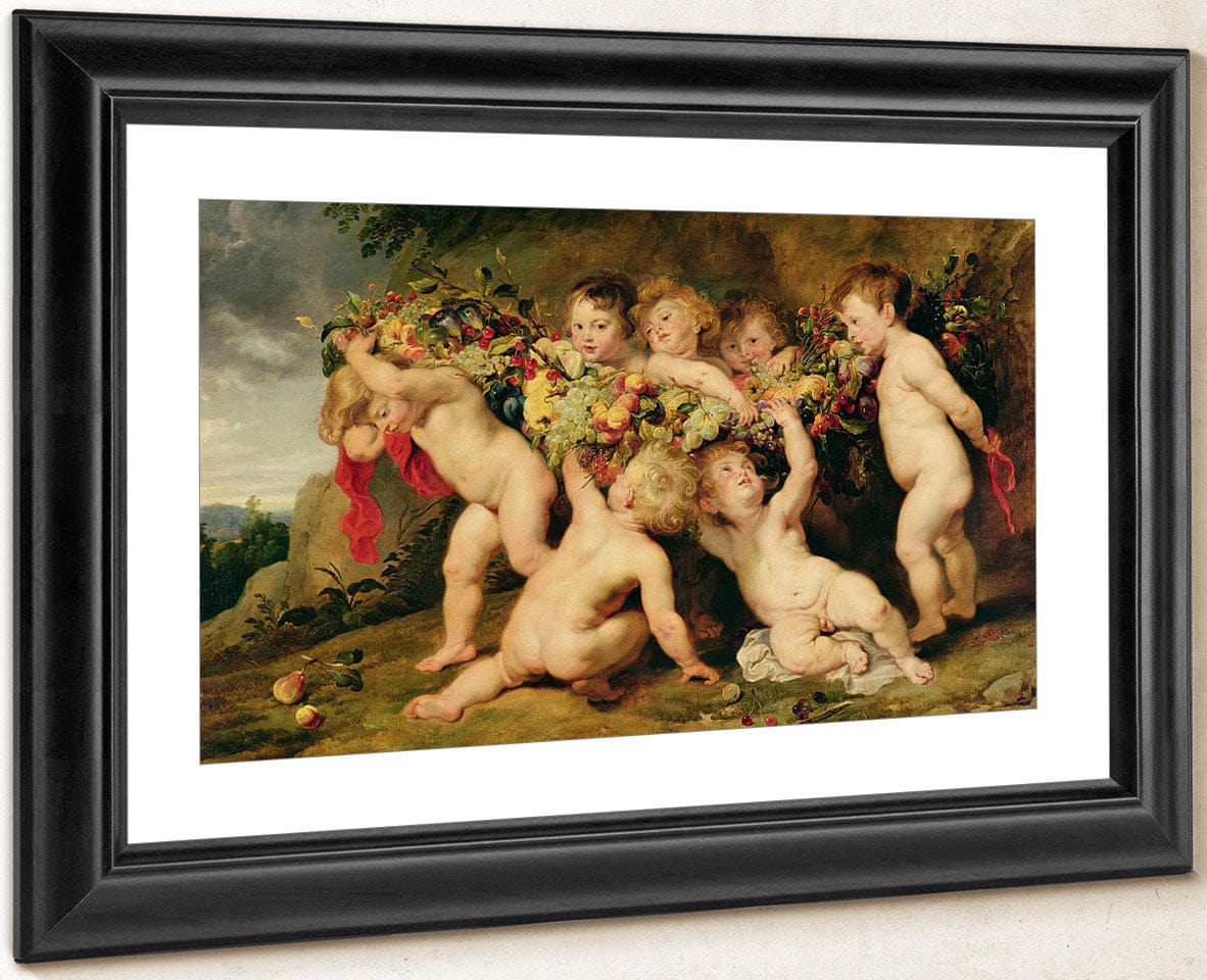 Garland Of Fruit By Peter Paul Rubens - Image 4