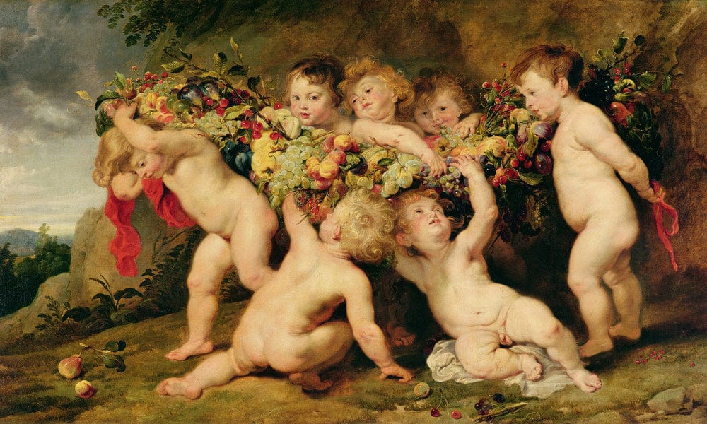 Garland Of Fruit By Peter Paul Rubens - Image 7