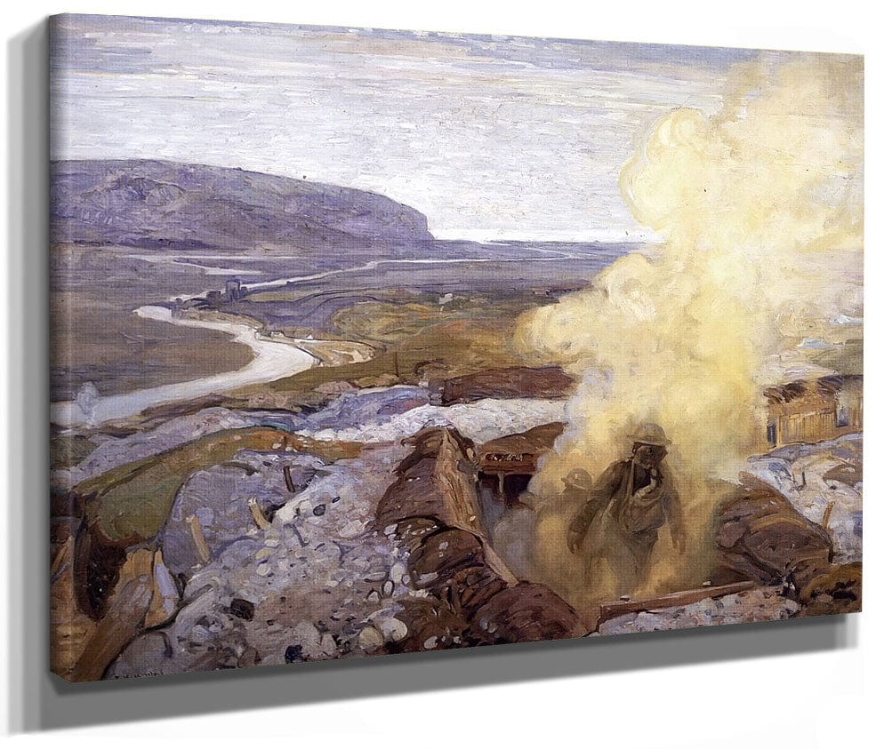 Gas Chamber At Seaford By Fh Varley