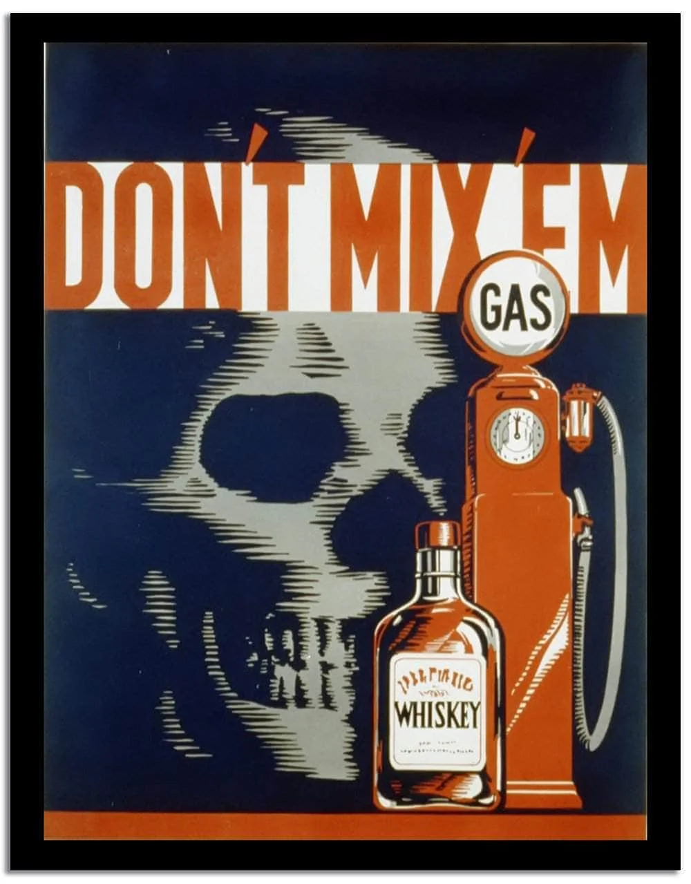 Gas Vintage Poster - Image 2