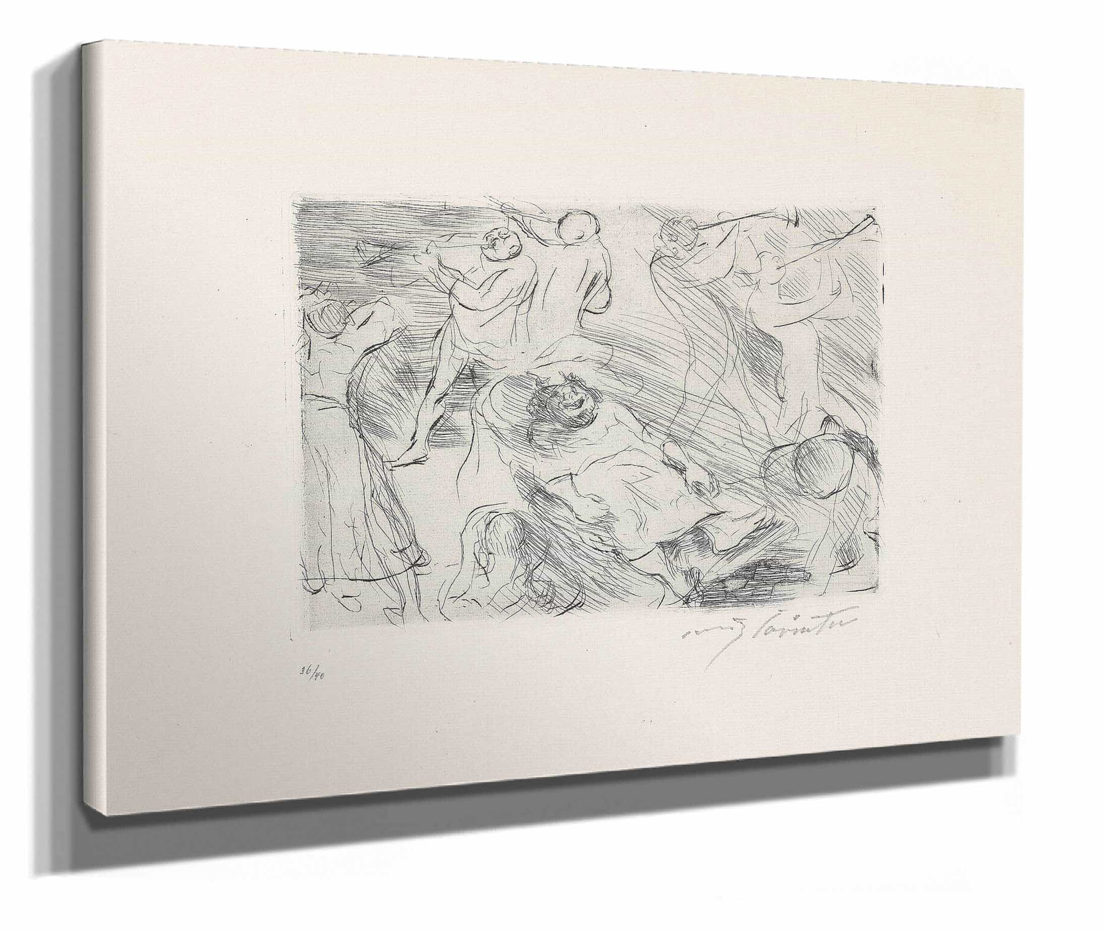 Gastmahl Des Trimalchio by Lovis Corinth - Image 15