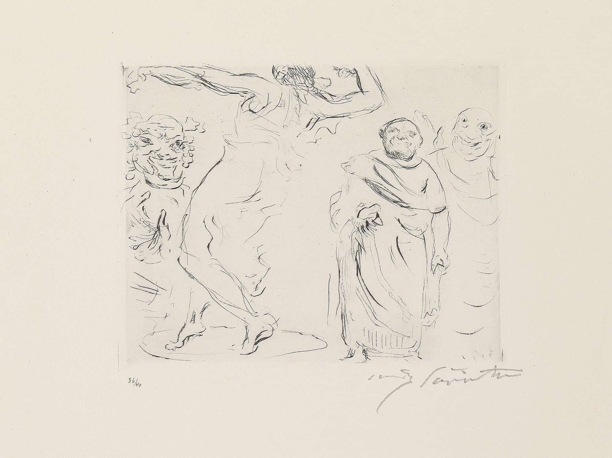 Gastmahl Des Trimalchio by Lovis Corinth - Image 5