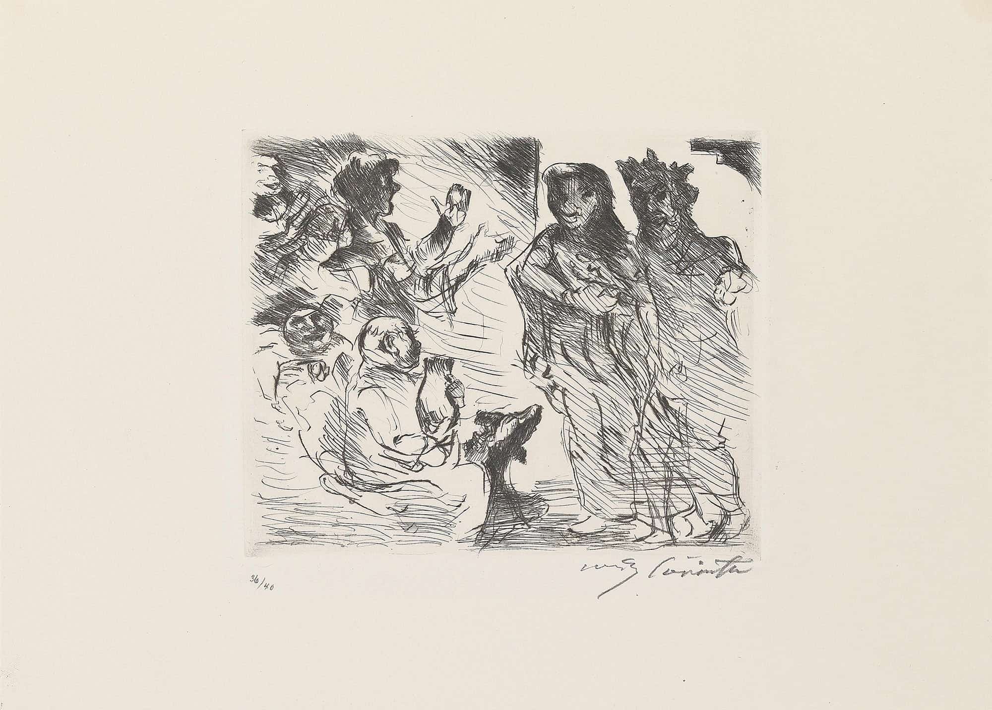 Gastmahl Des Trimalchio by Lovis Corinth - Image 7
