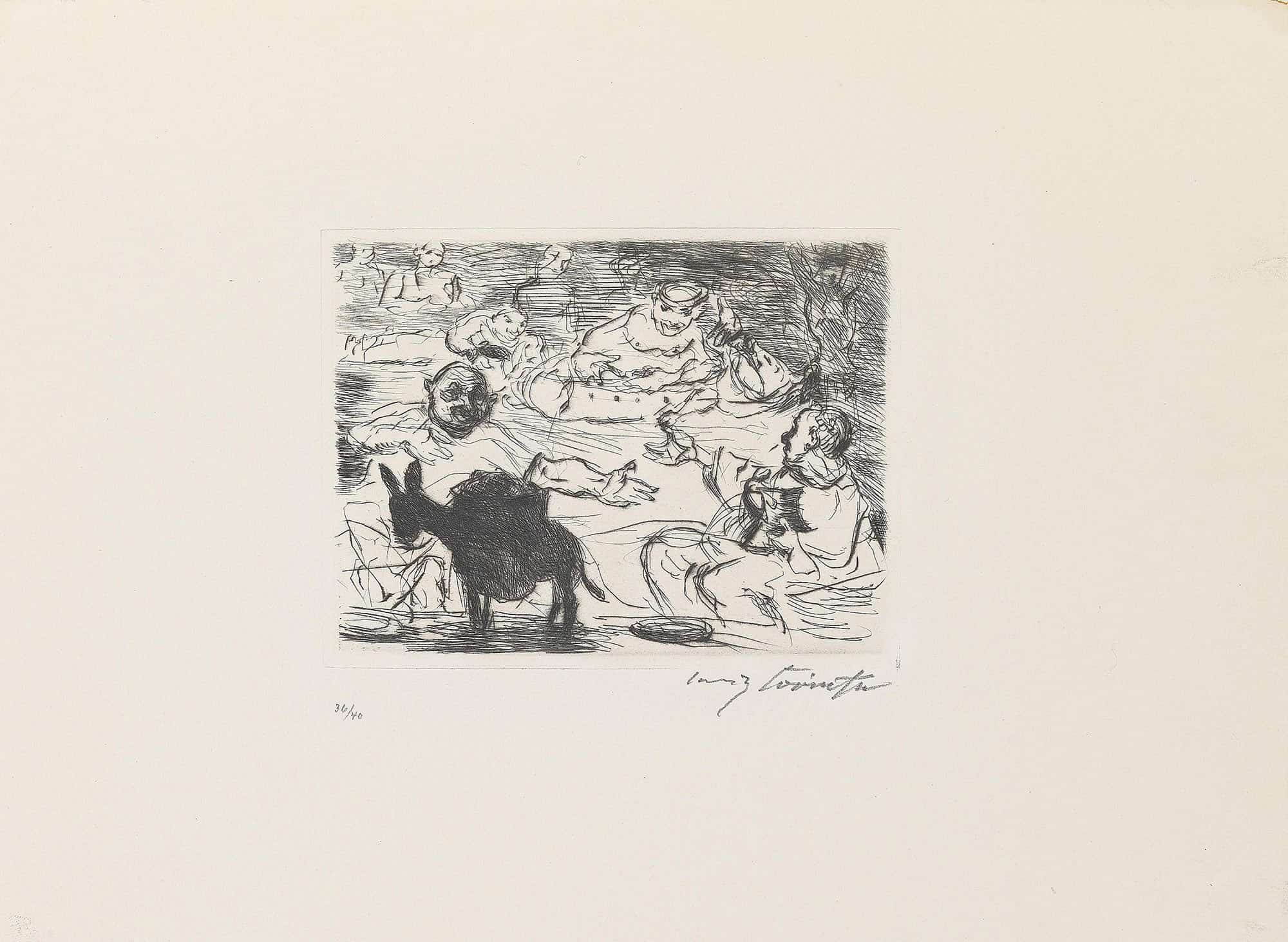 Gastmahl Des Trimalchio by Lovis Corinth - Image 9
