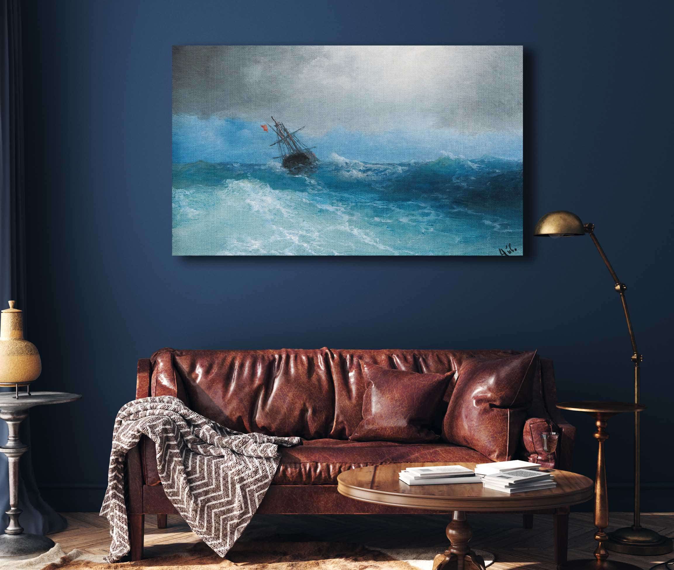 Gathering Storm by Ivan Konstantinovich Aivazovsky - Image 4