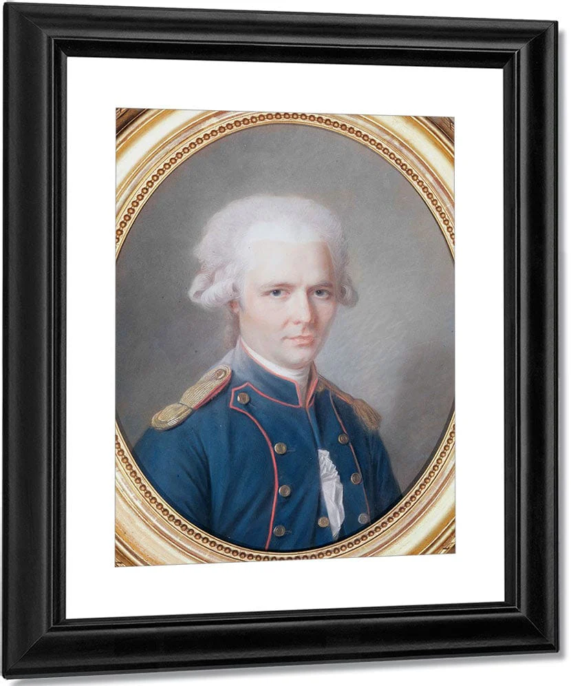 General Pierre Choderlos De Laclos (1741 1803) By Maurice Quentin De La Tour - Image 2