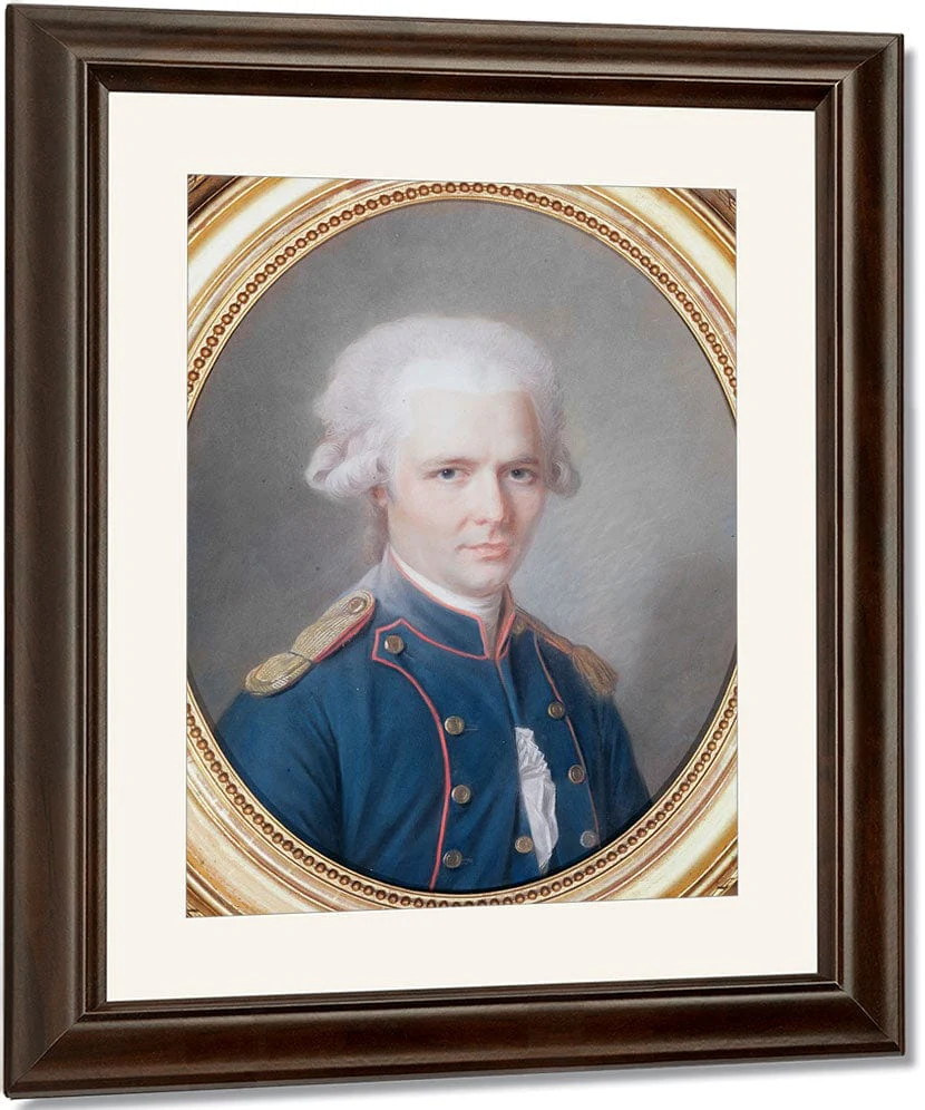 General Pierre Choderlos De Laclos (1741 1803) By Maurice Quentin De La Tour - Image 3