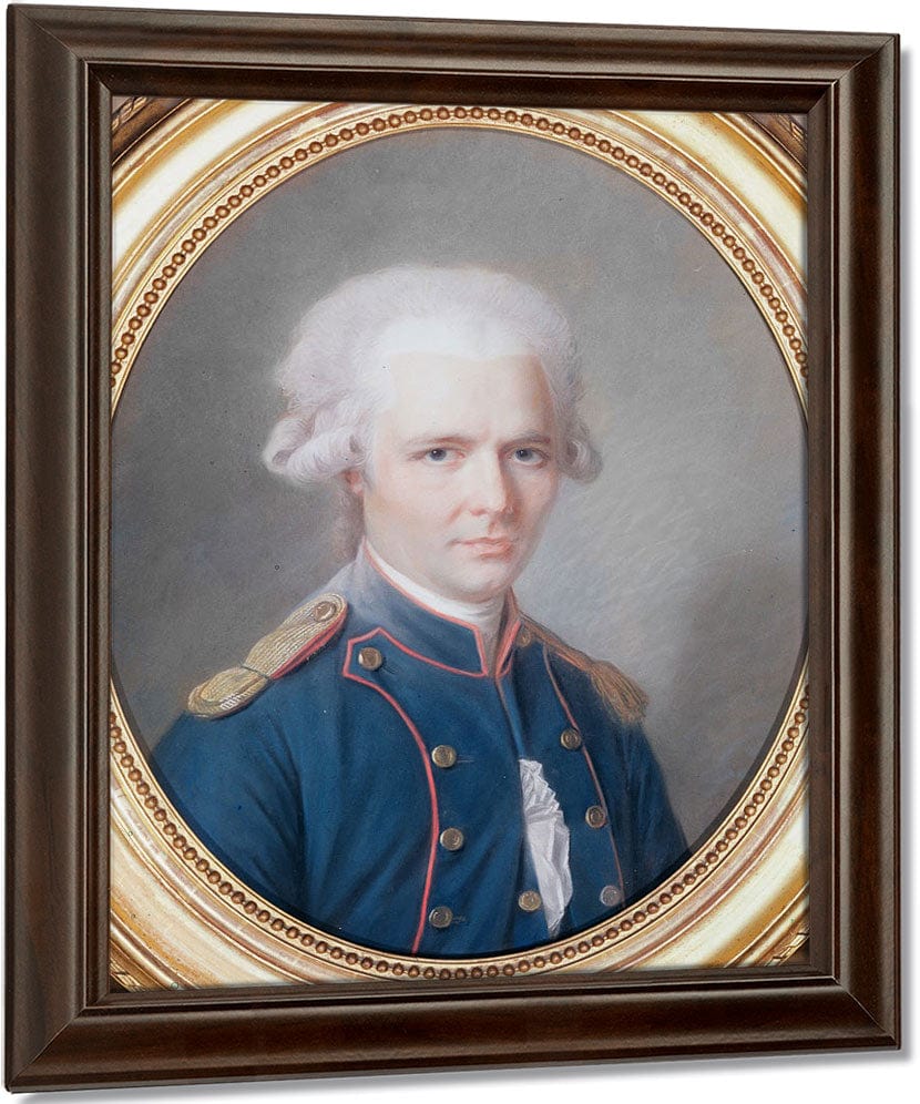 General Pierre Choderlos De Laclos (1741 1803) By Maurice Quentin De La Tour - Image 4
