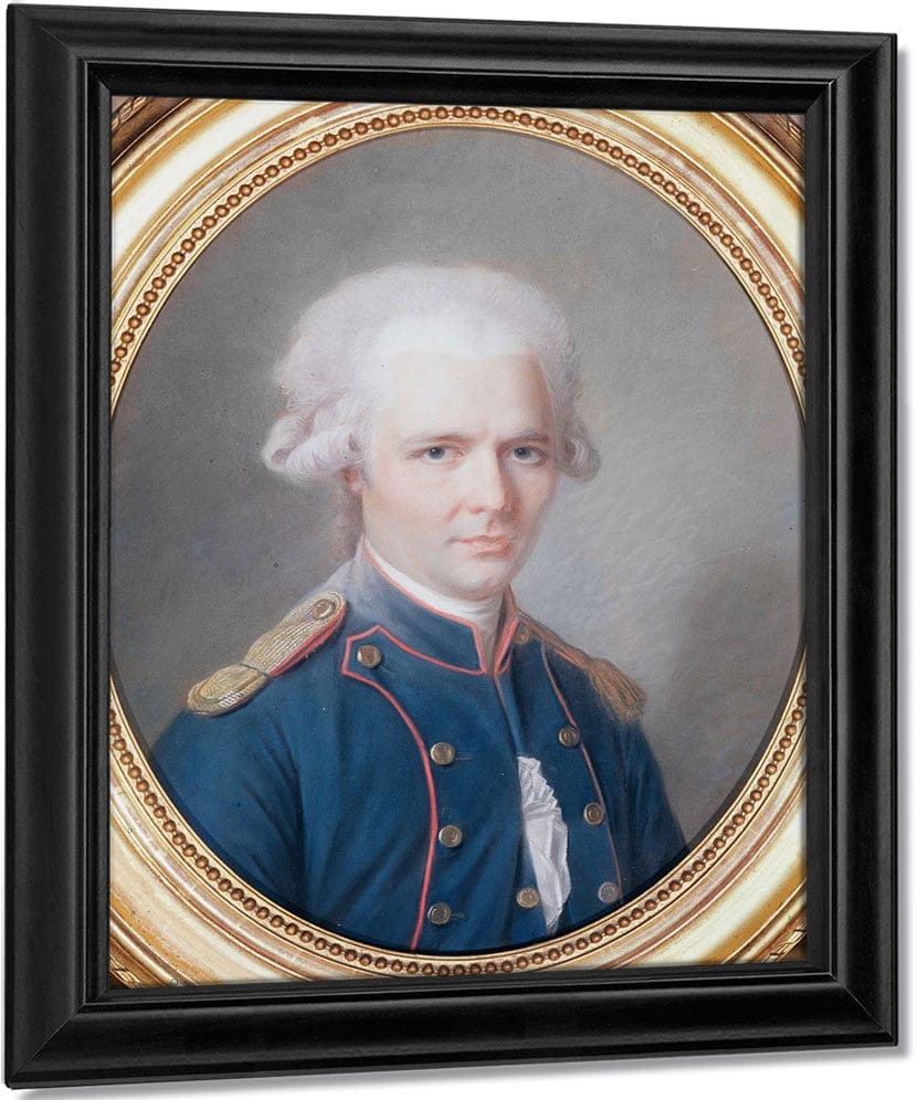 General Pierre Choderlos De Laclos (1741 1803) By Maurice Quentin De La Tour - Image 6