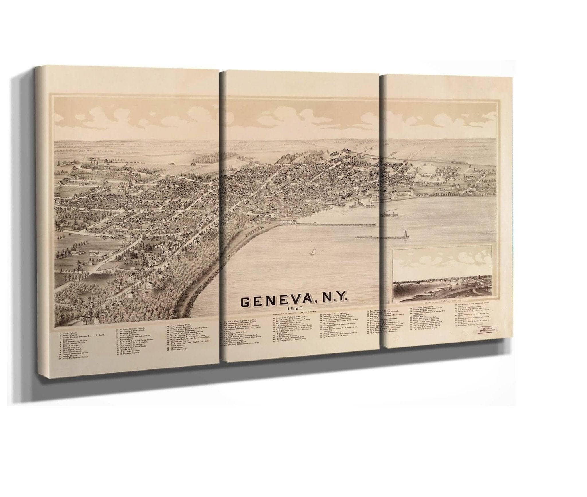Geneva Ny 1893 State Of New York - Image 7