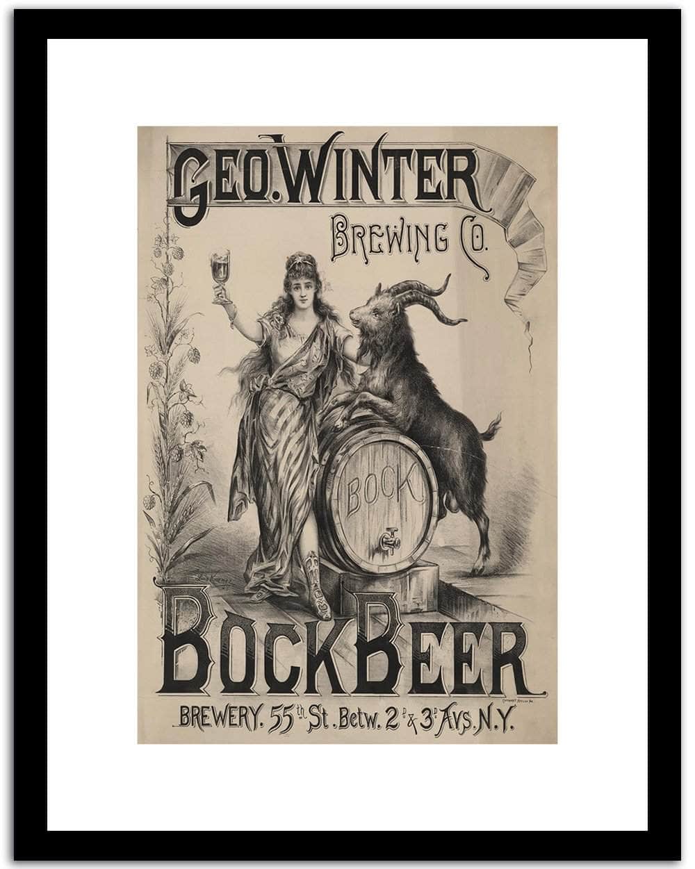 Geo.winter Wpa Vintage Advertising