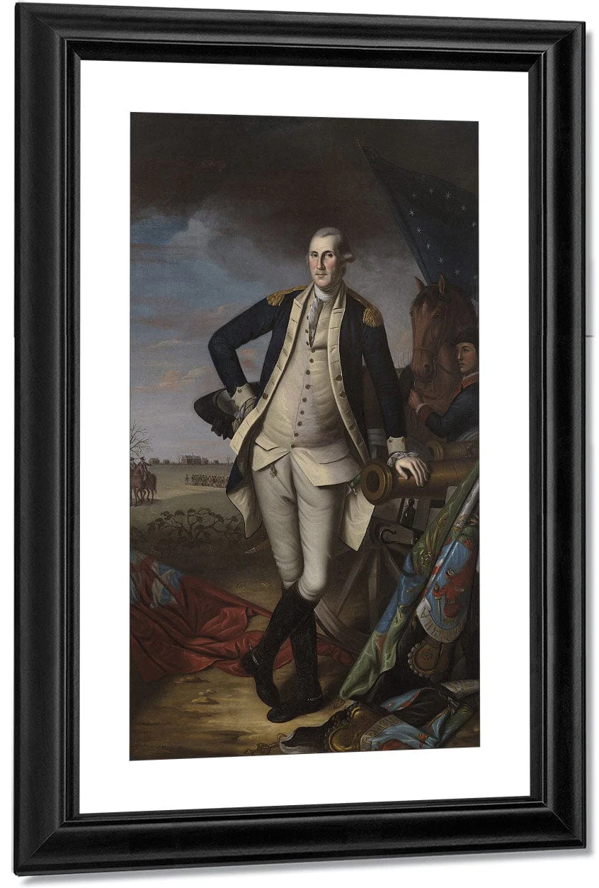 George Washington At The Battle Of Princeton 1 By Charles Willson Peale - Image 3