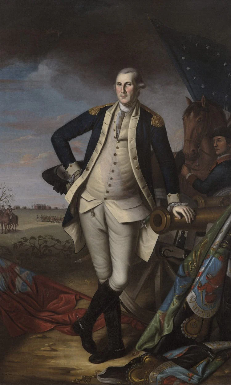 George Washington At The Battle Of Princeton 1 By Charles Willson Peale - Image 6