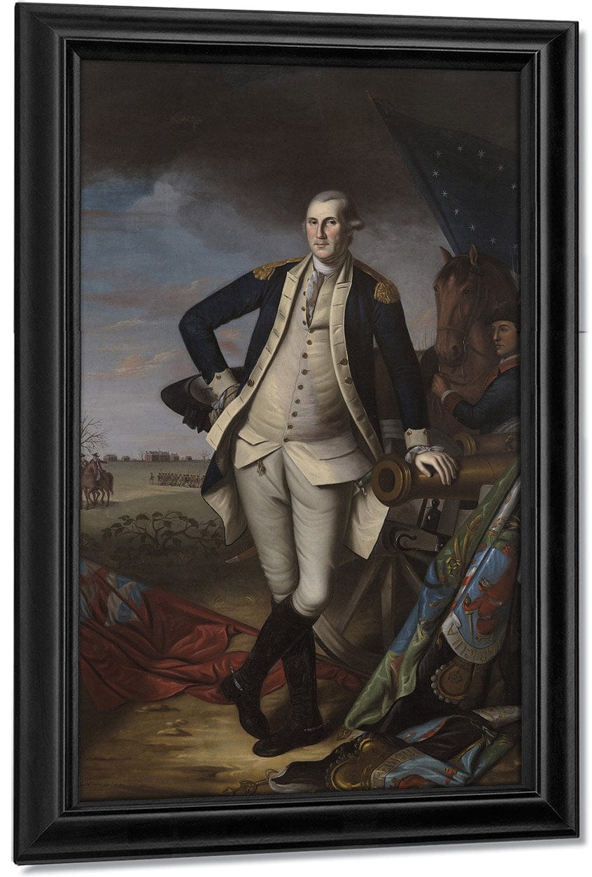 George Washington At The Battle Of Princeton 1 By Charles Willson Peale - Image 7
