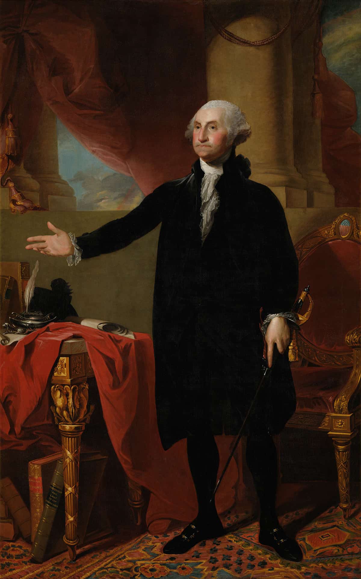 George Washington by Gilbert Stuart - Image 3
