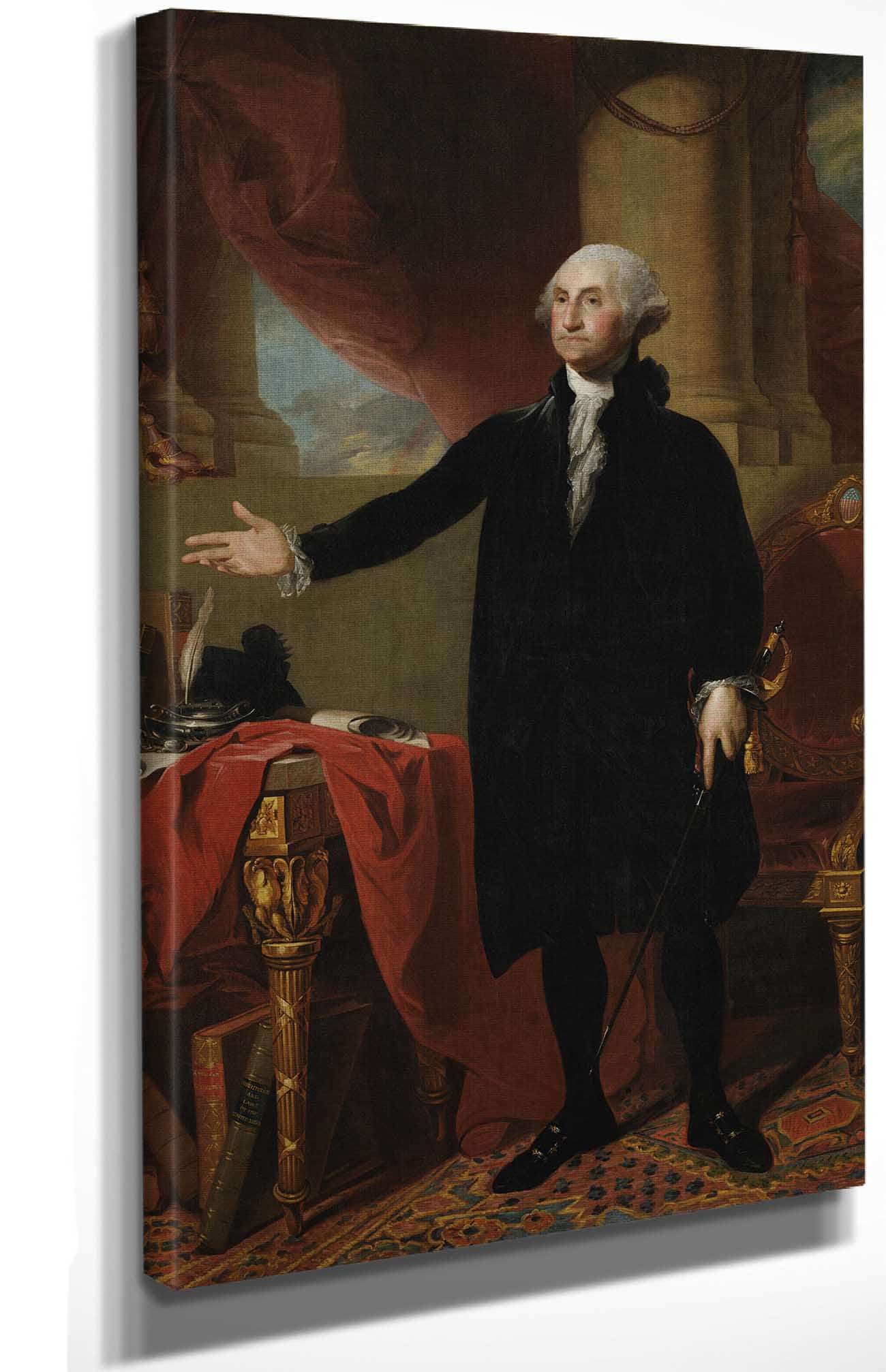 George Washington by Gilbert Stuart - Image 4
