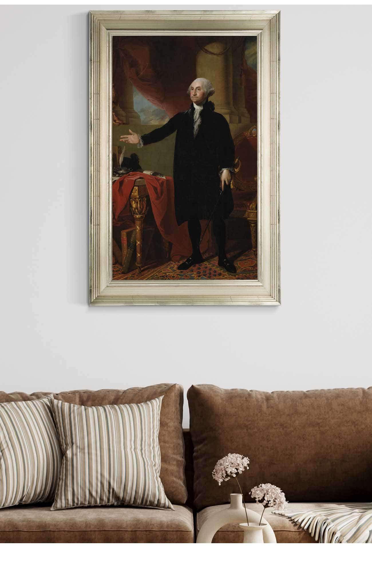 George Washington by Gilbert Stuart - Image 5