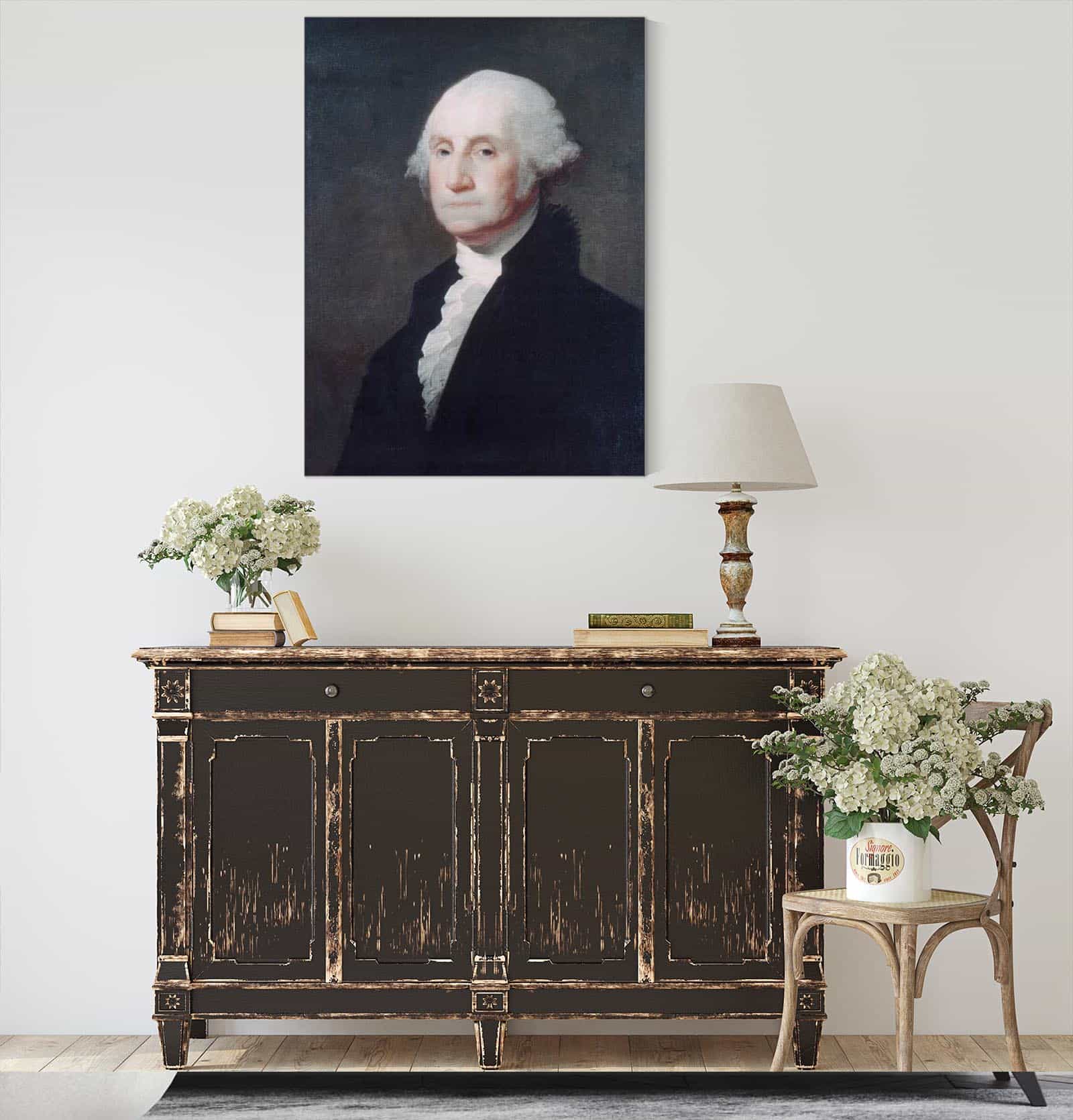 George Washington by Gilbert Stuart - Image 9