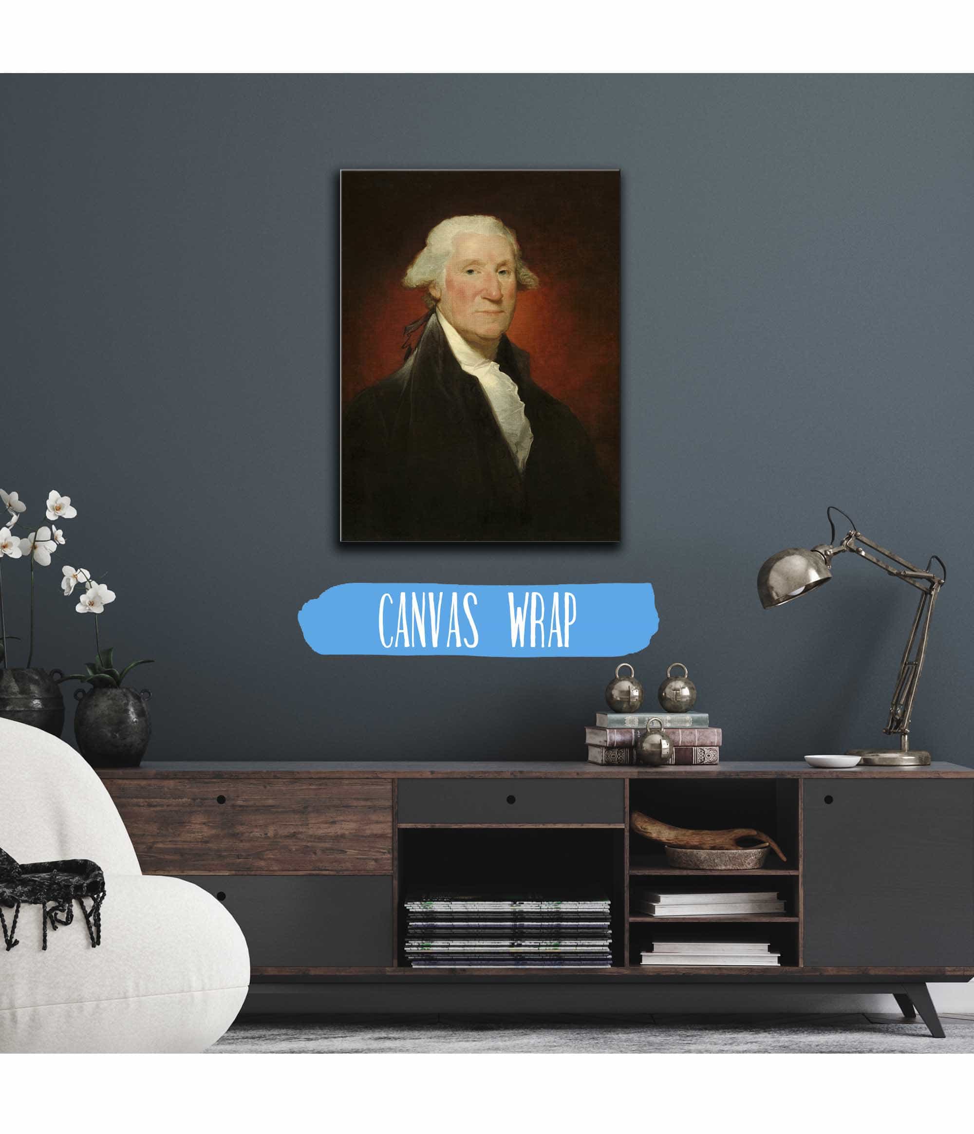 George Washington Vaughan Portrait by Gilbert Stuart - Image 3