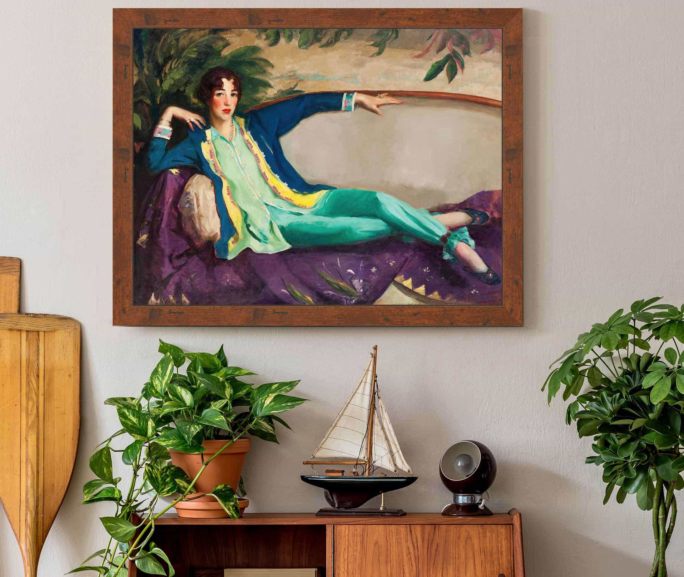 Gertrude Vanderbilt Whitney by Robert Henri - Image 3