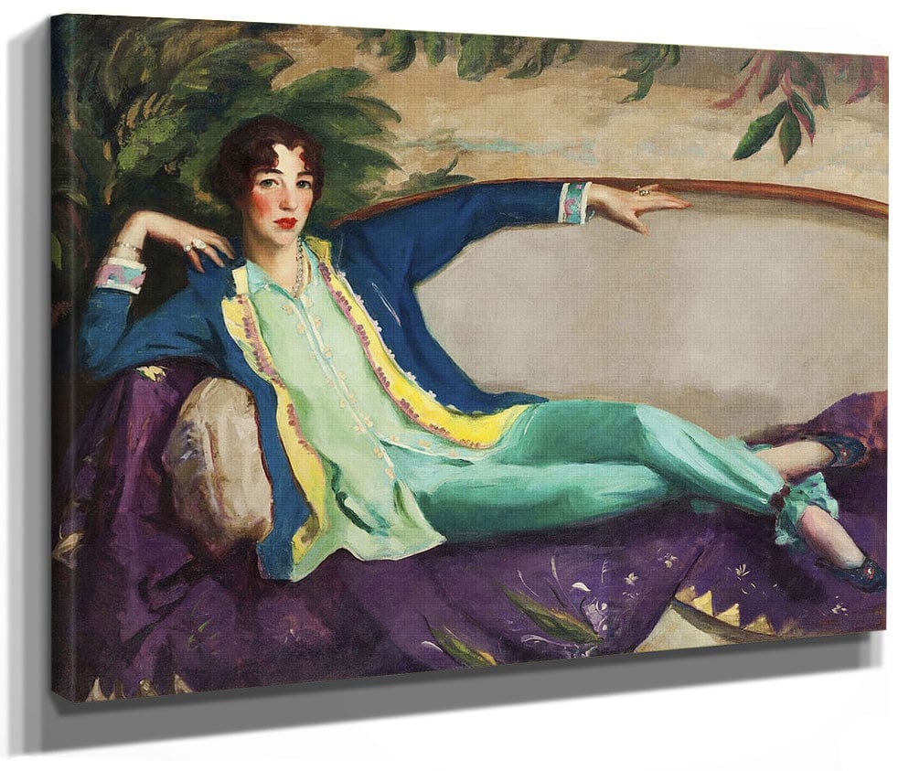 Gertrude Vanderbilt Whitney By Robert Henri